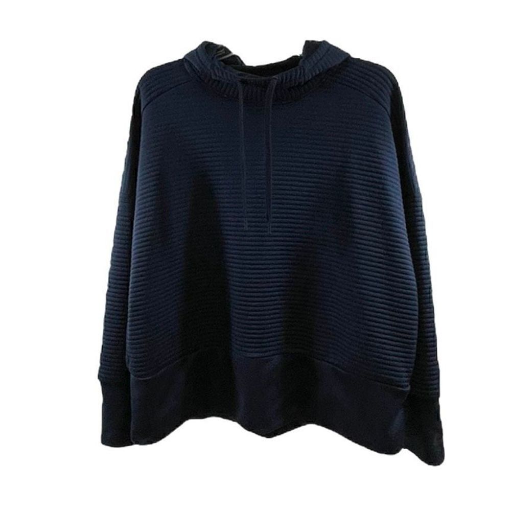 Nike DriFit Navy Hoodie Sweatshirt Size L